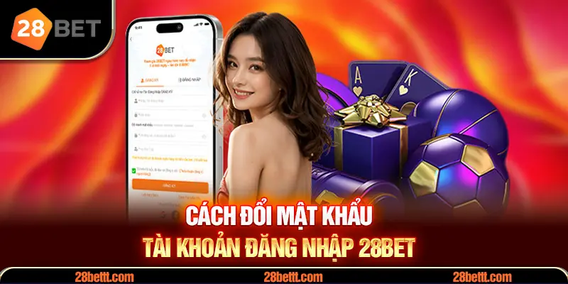 Cách đổi mật khẩu đăng nhập 28Bet