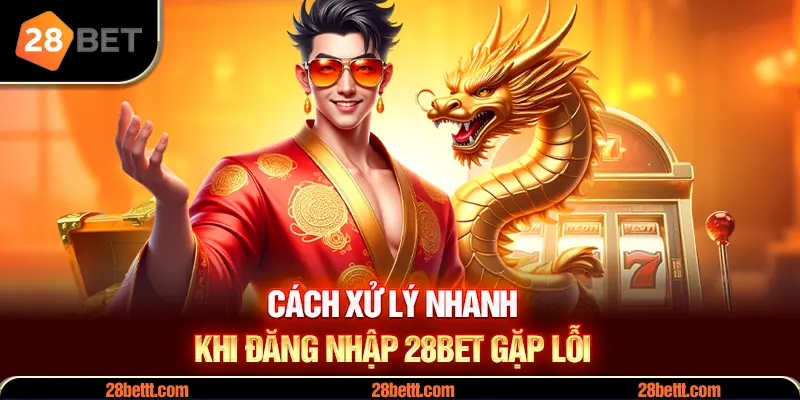 Xử lý lỗi đăng nhập 28Bet