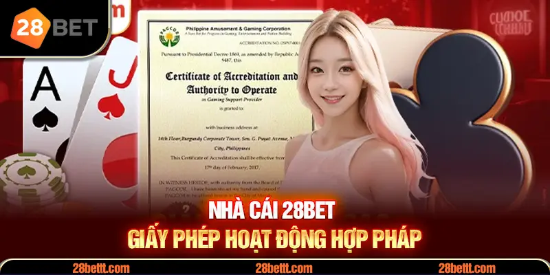 Giấy Phép Hoạt Động Hợp Pháp