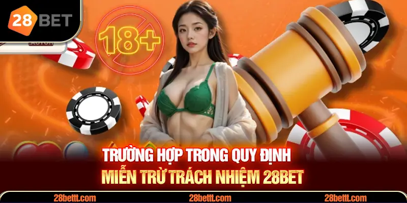 Miễn trừ trách nhiệm với nhà cái