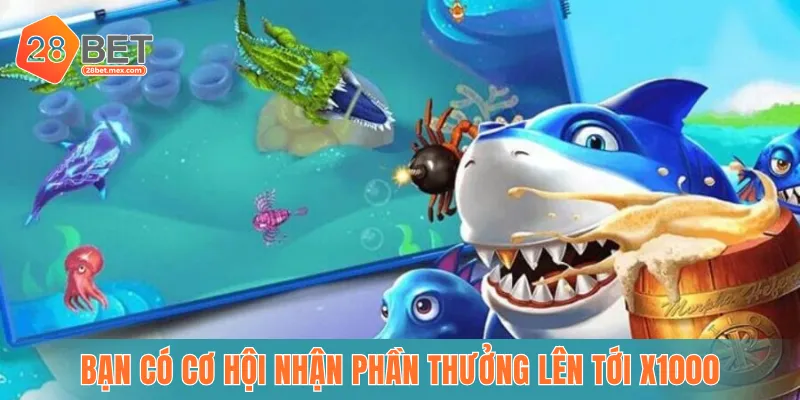Bạn có cơ hội nhận phần thưởng lên tới x1000
