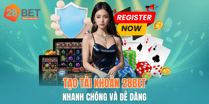 Tạo tài khoản 28BET nhanh chóng và dễ dàng