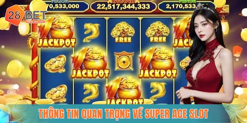 Thông tin quan trọng về Super Ace slot